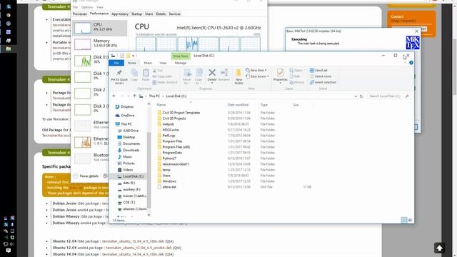 20170131 Install Source Tree for Git and Install MikTex and Texmaker and Demonstrate LaTeX workflow смотреть онлайн