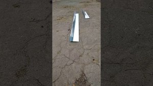 Ветровая доска из оцинкованной стали для шиферной крыши