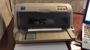 EPSON LQ-630 dot matrix printer - матричный принтер