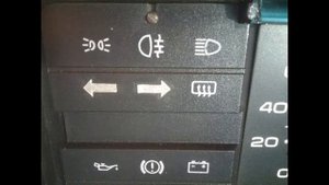 Тахометр и раздельные поворотники в ВАЗ 2108-09-099 низкая панель