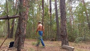 Тренировка выхода силой на кольцах 20230805