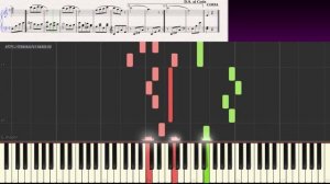 Если добрый ты (Кот Леопольд) - Б.Савельев (Ноты и Видеоурок для фортепиано) (piano cover)