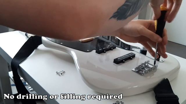 Does more mass = more tone? | Squier Jazz bass: Fender HiMass vs vintage bridge смотреть онлайн