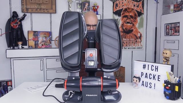 Es klackert der STEPPER auf dem dreckigen Dach | PROiron Mini-Stepper Unboxing Test|