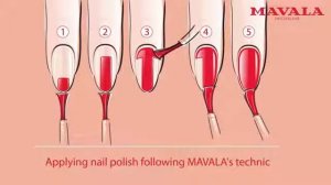 The Mavala Nail Application Technique