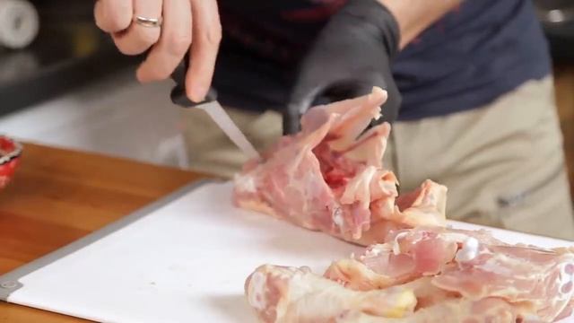 Как Правильно Разделать Курицу  Домашний куриный бульон  Разделка курицы