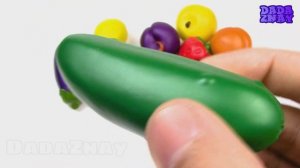 Английский для детей|Учим фрукты и овощи на английском|Фрукты и овощи на английском языке|Учим цвет