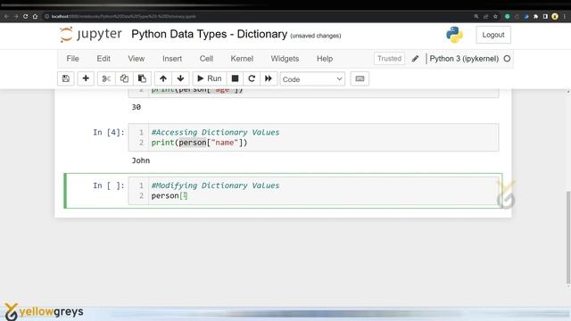 Mastering Python Dictionaries: Your Guide to Key-Value Pairs in Python | Tamil | Yellowgreys