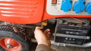 Бензиновая электростанция Зубр ЗЭСБ-5500-ЭФН Бензогенератор для сварочного аппарата