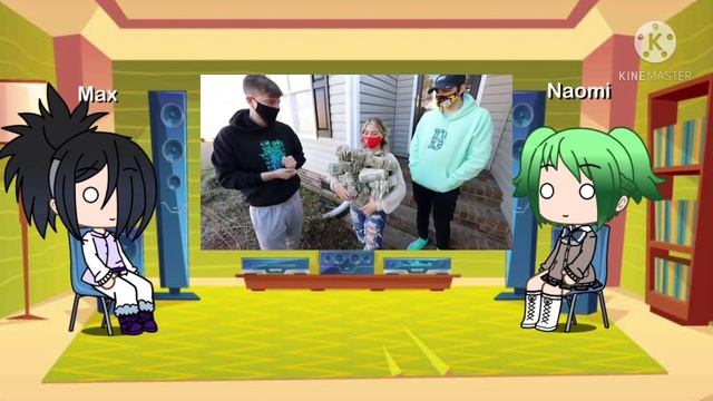 Max And Naomi React MrBeast Press Subscribe //Gacha Life// смотреть онлайн