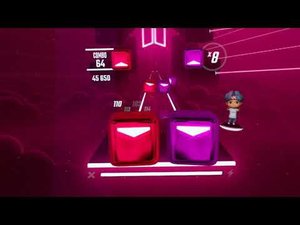 Burning up (fire) beatsaber expert