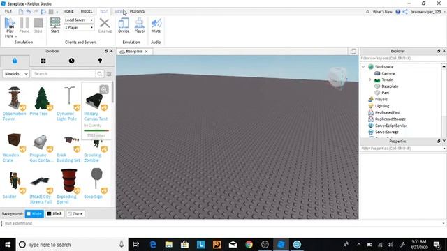Roblox Studio Beginners Tutorial #1|The user interface смотреть онлайн