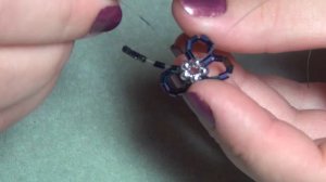 Beaded Flower Cluster Necklace Tutorial Part 2