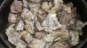 Куырдак из говядины//Жаркое из говядины
