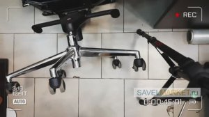ЗАМЕНА СТАЛЬНОЙ КРЕСТОВИНЫ ЗА 3 МИНУТЫ / Тест пластиковой крестовины на компьютерном кресле
