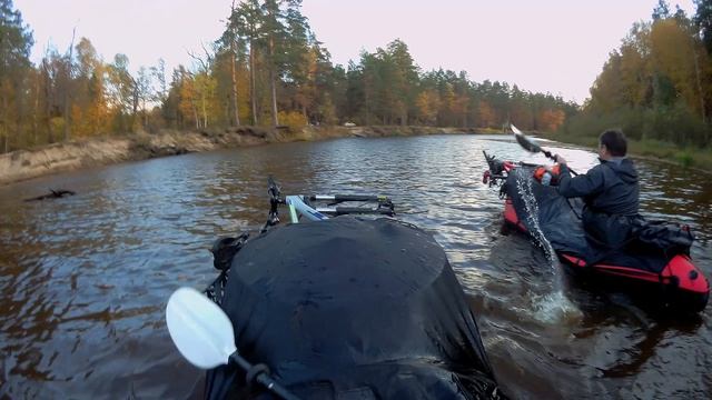 Веловодная прогулка по Пре в районе Деулино