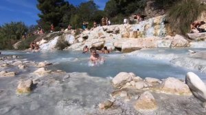 Куда поехать с детьми?Terme Di Saturnia Тоскана Италия