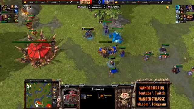 Вы будете улыбаться до ушей! Abver (ORC) vs AleX (HUM) [Warcraft 3 Reforged] смотреть онлайн