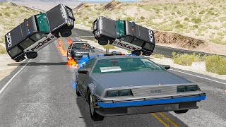 Police Car Chases - BeamNG DRIVE  SmashChan смотреть онлайн