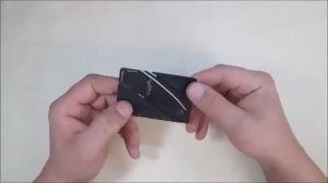 Нож кредитка. Распаковка