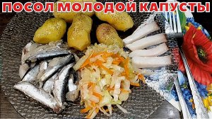 НОВЫЙ РЕЦЕПТ МОЛОДОЙ КАПУСТЫ! Вы больше НЕ будете КВАСИТЬ по другому! ОБАЛДЕННАЯ Квашеная капуста