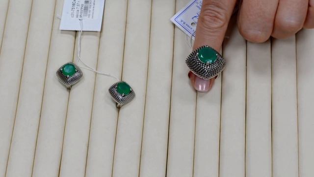 Пренит,нефрит,малахит- камни в серебрянных украшениях. Завода Циркон С,Невский. смотреть онлайн