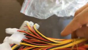Распаковка посылки из Китая. Переходники 2 молекс на 6-pin для майнинг ферм