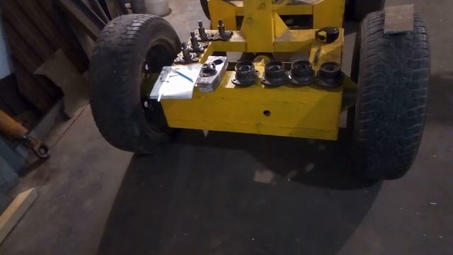 Начал подготавливать железо передней навески на переломку помогатор. смотреть онлайн