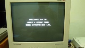 Подключение Sega Genesis к монитору через RGB/CGA/EGA/YUV to VGA HD video converter