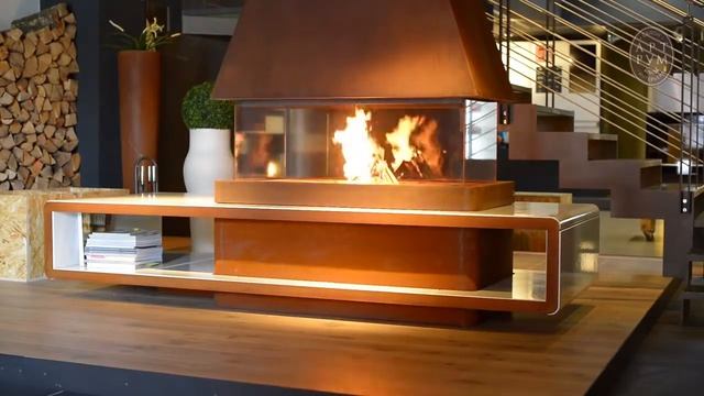 Островной камин Piazzetta смотреть онлайн