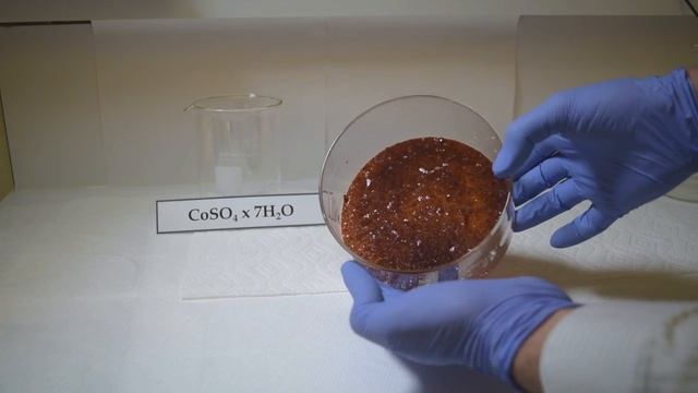 Выращиваем кристаллы солей кобальта. смотреть онлайн