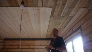 Крепёж вагонки на потолок