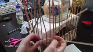 Узор СИТЕЦ для квадратной корзинки
