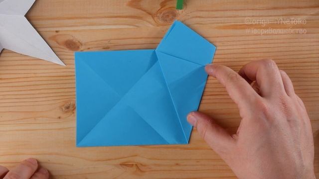 Как сделать звезду из бумаги за 4 минуты [Просто]