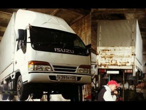Замена крестовин кардана на грузовике Isuzu Elf 2 часть Перевозчик31