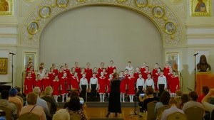 Хор "Радуга". ЦТРиМЭО "Радость".  Ц. Кюи, слова, С. Надсона «Заря лениво догорает»