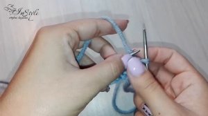 УБАВЛЕНИЕ ПЕТЕЛЬ. 3 петли вместе лицевой. ► Уроки вязания ► Cпицами