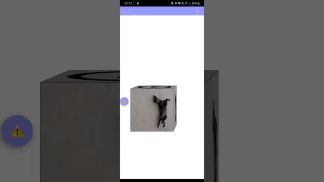 3D Video Cube using HTML and CSS