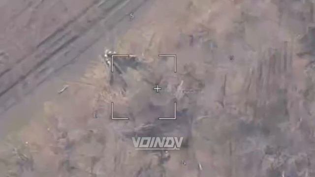 В районе Гуляйполя прямым попаданием уничтожена вражеская 152-мм гаубица 2А65 «Мста-Б».