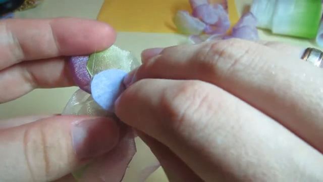 Украшение для головы и на ножки для маленьких принцесс из органзы 4 мм, мастер-класс смотреть онлайн