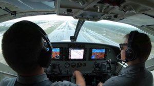 Landing on runway 12R at Cancun International Airport (MMUN/CUN)