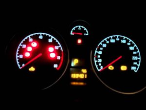 Opel Astra H автомат. Смена подсветки.