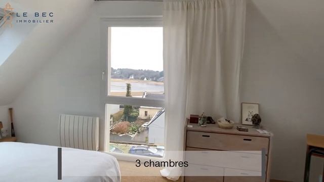 LE BEC Immobilier, achat appartement vue mer à Guidel-Plage смотреть онлайн