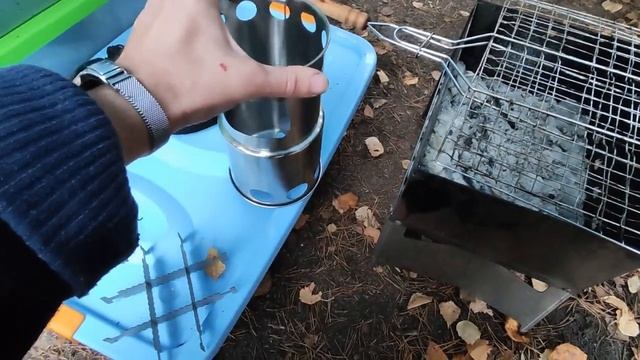 Обзор щепочницы. Дровяная минипечь. смотреть онлайн