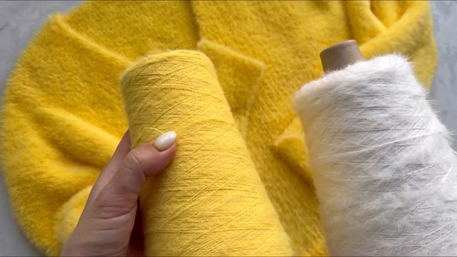 Готовая работа ? Закончила пуловер спицами из пряжи Шкурка норки / Травка. Обзор изделия и пряжи. смотреть онлайн