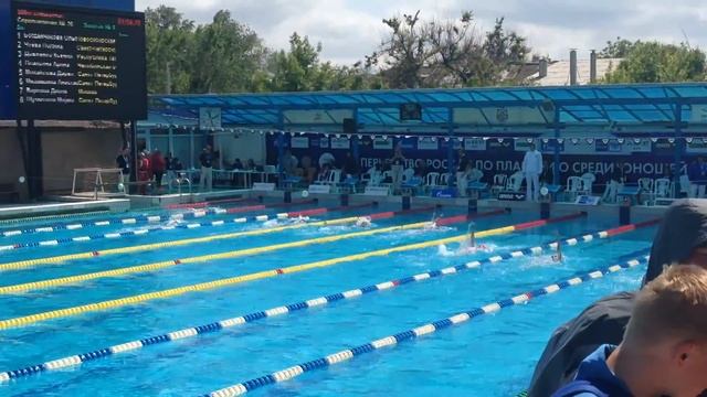 Первенство России среди юношей и девушек 50м Волгоград (RUS) Девочки, 200m Комплекс, 8 заплыв смотреть онлайн