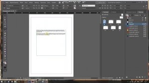 Верстка журнала. InDesign