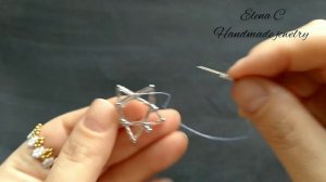Серьги из бисера и стекляруса своими руками DIY Bugle Beads Beaded Earrings Tutorial #beading #diy