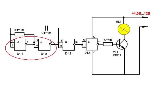 Микросхема К561ЛА7 в электронных конструкциях смотреть онлайн