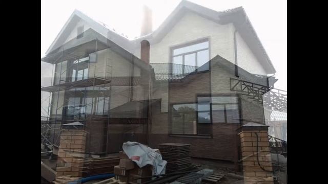 Монтаж фасадных панелей панелей Nailite под камень и кирпич смотреть онлайн